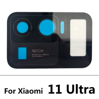 2 sztuk nowy dla Xiaomi Mi uwaga 10 11 Lite 10T Pro Ultra / Redmi uwaga 9T 10 5G 10s Pro tylny obiektyw szklany obiektyw z naklejki samoprzylepne 5